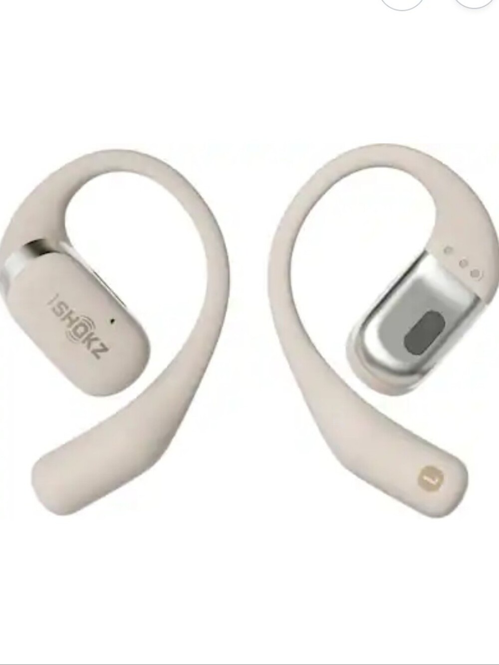 Shokz OpenFit True Witeless NC Ear Bone Conduction Headphones — Beige